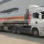 New design for customized hot sale aluminum alloy air suspension BPW tri-axle oil semi trailer,fuel semi trailer truck