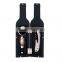 DELUXE WINE BOTTLE ACCESSORIES (corkscrew, pourer & collar)