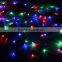 christmas holiday party wedding decoration indoor bettery solar plastic flower led lights