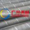 Spiral welded perforated pipe
