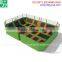 Competitive price hot sale square trampoline for sale