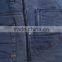 Medium rise carrot fit blue denim women jeans