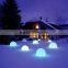 wireless magic color changing waterproof outdoor Party and Christmas decorative led light ball for pool, bar ,home