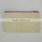Factory direct fashion style small canvas zipper bag wholesale