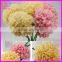 new design many colors in stock artificial hydrangea silk flowers