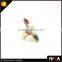 2016 Wholesale Design Fashion Boho Natural Stone 18k Gold Color Ring Jewelry