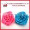 Satin ribbon flowers for wholesale