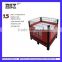 supermarket merchandise display table HSX-S680 metal promotion table