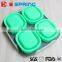 New Four Compartments Snack Container Kids Storage Box