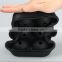 New Design 6 Hole Ice Cube Ball Drinking Wine Tray Brick Round Maker Mold Sphere Mould Party Bar Silicone Ice Hockey Maker