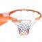 Solid basketball ring