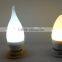 Aluminum heat sink e27/b22/e14 led candle lighting 3w led candle lamp e14 dimmable