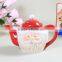 Creative Customized Ceramics Christmas Santa Tea and Milk Pot