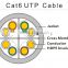 SUPPLIER PATCH CORD CABLE 1.5m CAT6 bare copper PAST FLUKE TEST CE RoHS CCC TLC ISO9001 TUV SGS