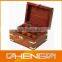 Hot!!! Customized Made-in-China Rose Essential Oil Tin Painting Wooden Box(ZDE13-W016)