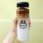 Sport Style Portable Cheap Clear Plastic Water Bottles Sport Bicycle My Water Bottle 500ml Space Cup bear Bottles