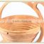 BK001/Hot sales Chinese Style Teapot Folding Bamboo Basket For Fruit&Food