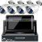 CCTV camera high image DVr kit with the monitor with low price