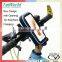 Waterproof case robust swivel handlebar mounting for motorcycles or bicycles