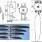 New Alu Folding Prop Spinners For Electric Motors RC Aircraft Parts 3/3.17/4/5/6mm Aluminum alloy Propeller Spinner For Glider