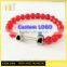 Jingli Jewelry fashion 316 stainless steel bracelets men jewelry gym life onyx
