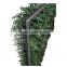 Artificial grass wall, buxus leaf shape design screen