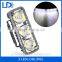 led daytime running light led drl white color 3leds 12v daylight