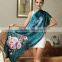 Flower,printed,Printed Pattern and Medium Style of Length 100% Silk Scarf