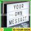 Popular Style Free Retro Combination Letters Light Box
