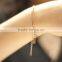Rose gold tone latest design vogue jewellery bangle bracelet