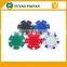 wholesale cheap poker chips plastic oem with numbers custom sticker