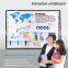 School aluminum frame white board