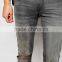 tight jeans Distressed denim man jeans pant with Rip Knee jeans online (LOTA012)