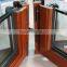 2016 China direct manufacturer hot sale aluminum wood composite doors
