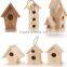 Various Christmas Gift Wooden Cute Bird Houses