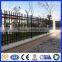 Cheap black powder coated galvanized security backyard metal steel picket fencing