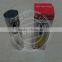 2pc Glass olive oil vinegar with PP lid