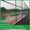 PVC coated outdoor ground chainlink fence playground fence