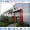 Large span prefab structural steel 4S car showroom display
