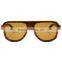 Cheap wholesale sapele wood sunglasses handcrafted full frame eyewear quick delivery wooden eyewear