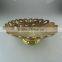 Stocklot golden metal stand for fruit/cake/candy/daily use