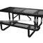 Wrought Iron Table And Chair, Outdoor Tables Metal