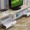 hot selling royal luxury high gloss stainless steel TV stand/cabinet design E1073
