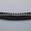 Wholesale 7-7.5mm Black Round Natural Akoya Loose Pearl Strand