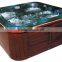 2016 Factory Supply Big Massage Bath Tub Freestanding Hot Tub for Spa