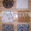 unpolished colored gravel for landscaping and terrazzo floor