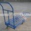 6 wheel long length collapsible trolley cart
