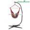 Backyard C-Stand Rainbow Steel Hanging Hammock Swing Chair