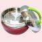 Apple Shape Stainless Steel Round Lunch Box With Handle