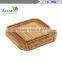 Manufacturers selling 100% organic bamboo cheese board and four slices of knife